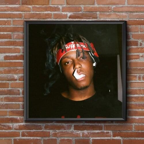 Juice Wrld - The Party Never Ends Album Cover Poster Music Singer Star Canvas Poster Wall Painting Home Decoration ( No Frame )