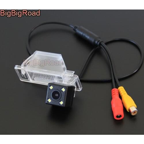 BigBigRoad For Peugeot 307 Hatchback 307CC nissan Geniss Pathfinder Dualis Navara Juke Car Rear View Reverse Backup CCD Camera