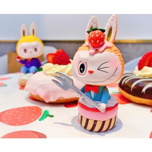 Labubu The Monsters Carnival Toys Figure Action Figure Blind Box Patisseries Birthday Gift Kid Toy Kawaii Accessories Home Decor