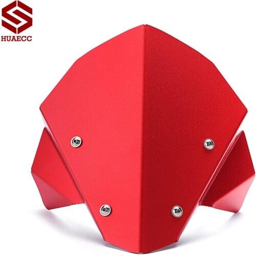 Motorcycle Aluminum Windshield Windscreen Deflector Kit for Honda CB650R 2019 2020