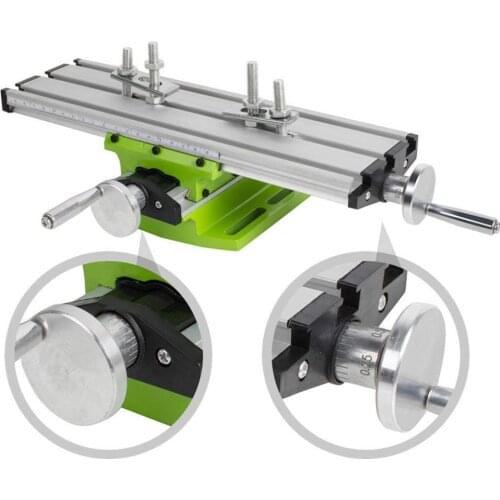 New Mini Multifunction Miniature Precision Table Bench Vise Bench Drill Milling Machine Cross Assisted Positioning Tool