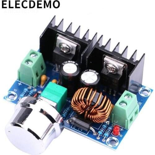 XH-M401 DC-DC step-down module XL4016E1 high-power DC voltage regulator maximum 8A with voltage regulator