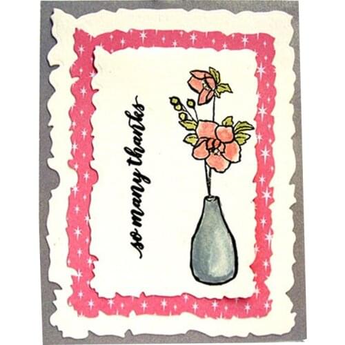 Torn Edges Craft Metal Cutting Die Mold Punch Stencil Template for DIY Scrapbooking Paper Album Photo Card Making Dies Cut