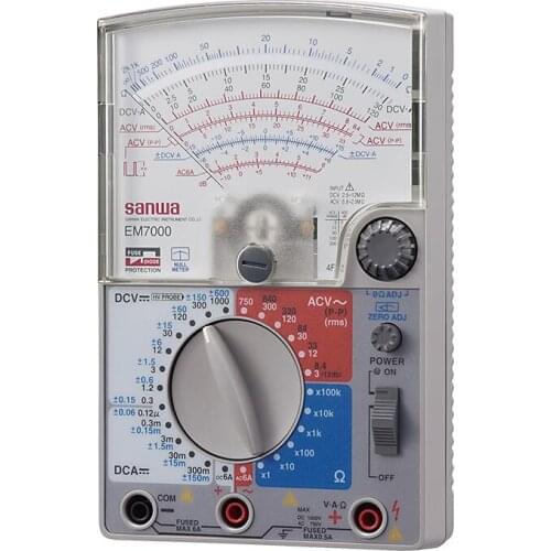SANWA EM7000 High sensitivity for measurement of lower capacitance Analog Multitesters FET Electronic Tester