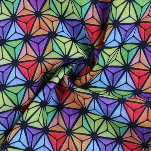 Christmas celebration cloth printing sewing fabric polyester textile crafts DIY 50 * 140cm /pc clothes tablecloth quilt fabric