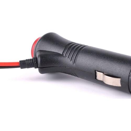 3m 12V Car Male Cigarette Lighter Power Plug Extension Cable Switch & 10A Fuse