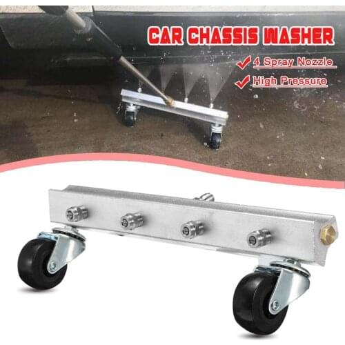 High Pressure Water Gun Cleaning Car Body Chassis Car Washing Machine Car Bottom Water Washing Machine 4 Nozzle Cleaning Kit Gun