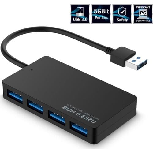 High Speed USB 2.0/3.0 HUB Multi USB Splitter 4 Ports Expander Multiple USB Expander For Laptop PC Computer Accessories