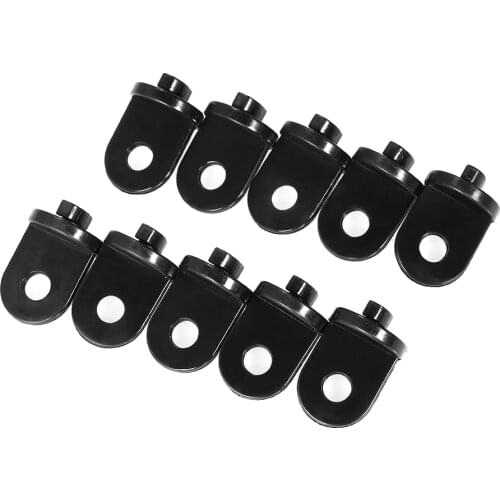 10 Pcs/ Set Of Greenhouse Plastical Plant Growth Hanging Clip Plant Traction Hook Greenhouse Gadget Pendant Accessories