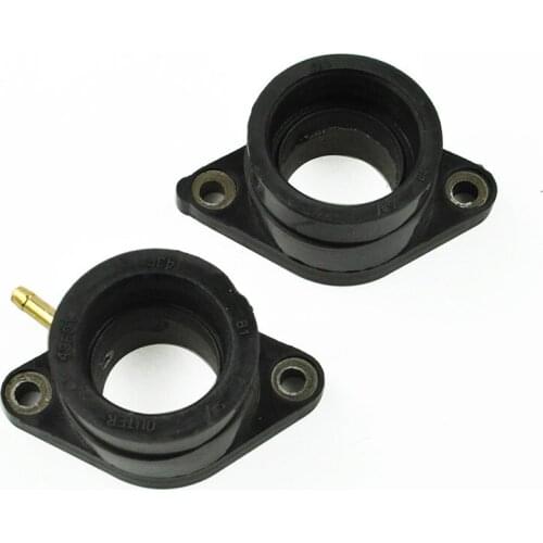 2pc LOPOR Carburetor Carb Intake Manifold Joint Boot for Yamaha TT600E 94-98 XT600E 90-02