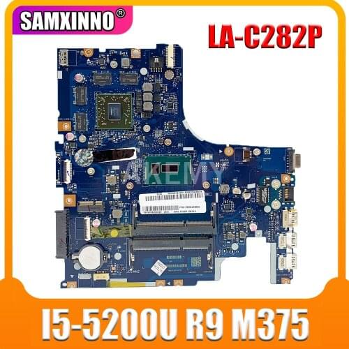 AIWZ0/Z1 LA-C282P motherboard For Lenovo Z51-70 Y50C XIAOXIN V4000 notebook motherboard CPU I5-5200U R9 M375 100% test work