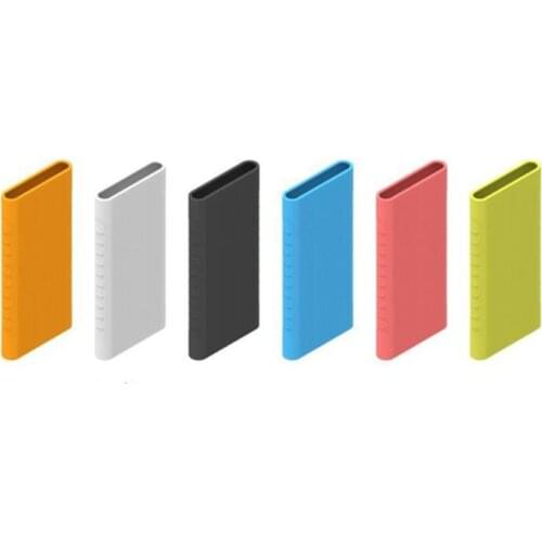 For Xiao mi Power Bank 2 10000 mAh Dual USB Port Skin Shell Sleeve For PLM09ZM