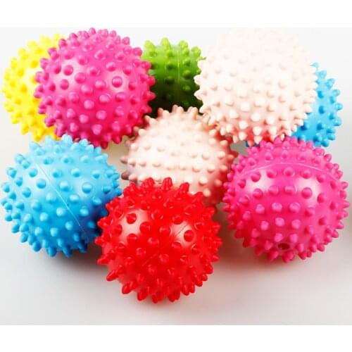 Child massage ball infant Small burry tactility wave touch ball toy 6 colors 12pcs/ a lot