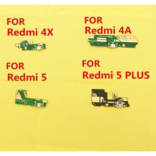 For Xiaomi Redmi 5 Plus NOTE5A NOTE 3 4X 4A USB Charging Port Dock Plug Jack Connector Charge Board Flex Cable