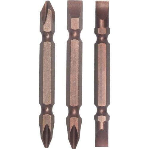 Electric screwdriver 65mm batch head cross word batch mouth electric screwdriver head strong magnetic shawl drill bit