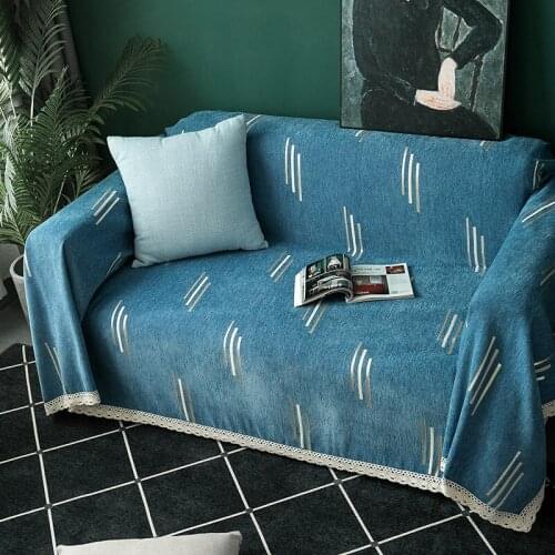 Full Cover Thicken Chenille Sofa Cover Blanket For Bedding Office Office Travel Sofa Pad Universal Warm Soft Bedspread Tapestry