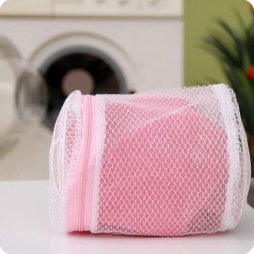 Washing Home Use Mesh Clothing Underwear Organizer Washing Bag Useful Mesh Net Bra Wash Bag zipper Laundry Bag