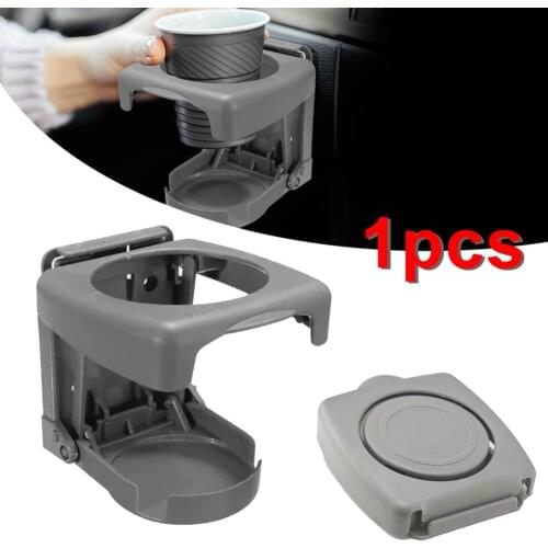 Universal Foldable Auto Cup Holder Multi-Function Beverage Holder Adjustable Front Car Door BackSeat Water Cup SUV RV Van