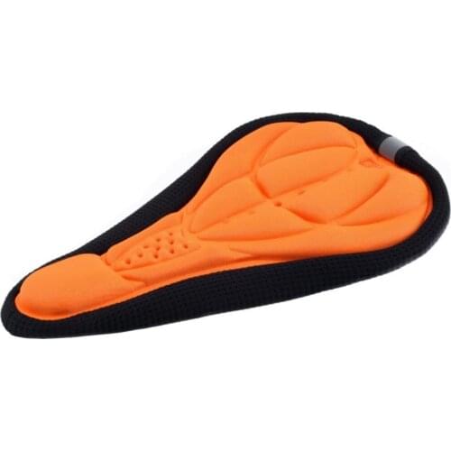 Bicycle Seat Non-Slip Wear-Resistant Fabric Vented Ergonomic Channel Relieves Pressure Shock Absorption