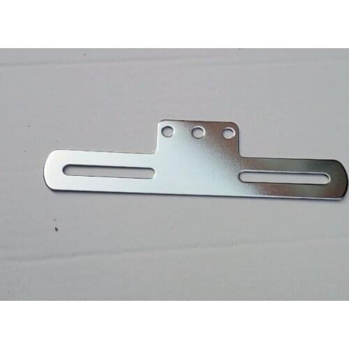 Motorcycle License Plate Tail Rear Light Bracket Mount Chrome Triumph Bobber Chopper Cruser Atv Scooter Offroad Dual Sport Bike