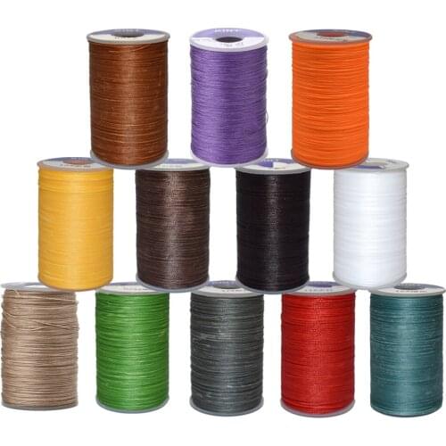 1 Roll Waxed Polyester Cords 0.45mm 0.55mm 0.65mm For jewelry making DIY Braided Bracelet Necklace Accessories