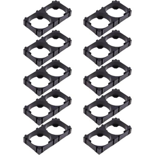 10 26650 2X Lithium Battery Three-Person Brackets Two-Hole Combination Bracket For Diy Battery Packs