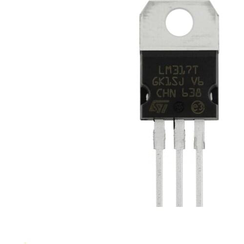 100pcs LM317 LM317T T0-220 adjustable P three-terminal regulator 100% brand new original