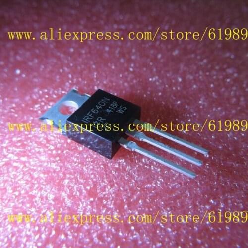 100pcs/lot IRF640NPBF IRF640N IRF640 Free Shipping