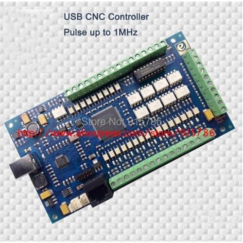 3 Axis USB CNC Smooth Stepper Motion Controller card MACH3 1 MHz 24V