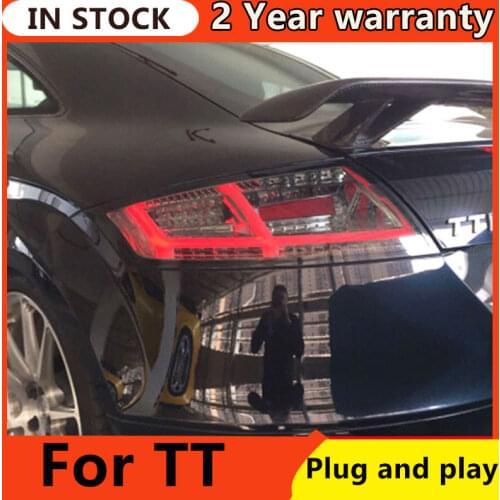 Car Styling for Audi TT Tail Lights 2006-2013 TT LED Tail Lamp LED DRL Brake Dynamic Signal Reverse auto Accessories