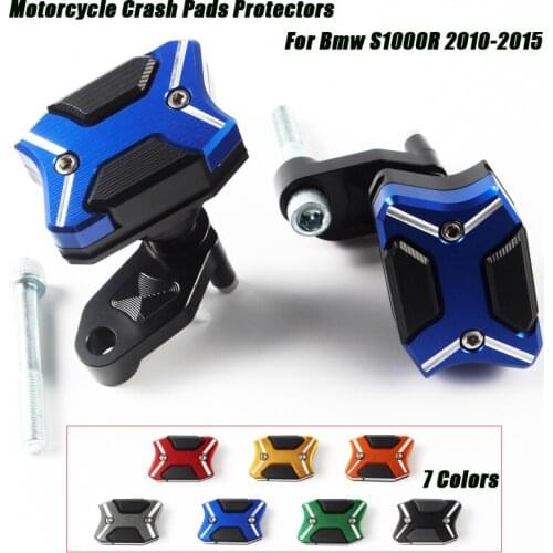 For Bmw S1000R 2010 2011 2012 2013 2014 2015 Motorcycle Escape Anti-fall Bracket Frame Sliders Protector Crash Pad Cover Silp on