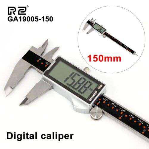 DZYTEK Vernier Caliper Digital Caliper Stainless Steel Tracing Metal Electronic Handheld 0-150mm Vernier Caliper Measuring Tools