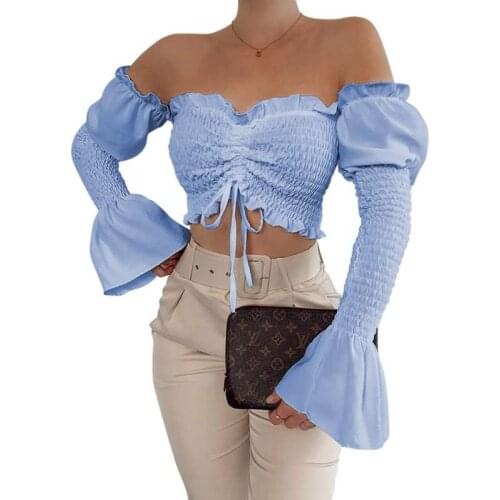 Huan-Qing Short Sleeve Shirts For Women
