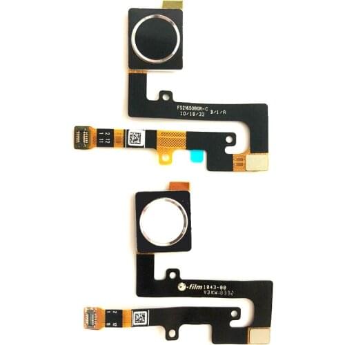 Top Quality Home Button For Nokia X6/6.1 Plus Fingerprint Sensor Scanner Flex Cable Touch ID Sensor Home Butto