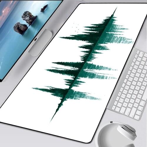 90x40cm Mousepad for Deep forest firewatch Laptop Gamer Mousepad Gaming Mouse Pad Large Locking Edge Keyboard 70x30 cm Deak Mat