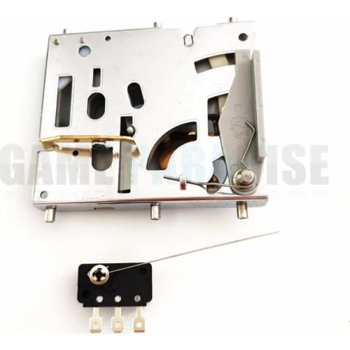 2pcs Mechanical coin acceptor with switch for arcade coin door basketball machine vending machine