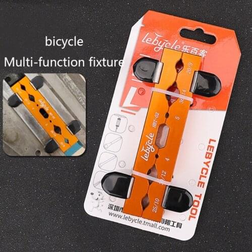 Rear Shock Absorber Wheel Set Repair Bicycle Vise, Hub, Pedal Axle, Front Fork & Rear Shock Absorber Fixture Repair Tool 54DE