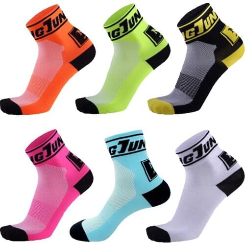 2021 New Cycling Socks Men Outdoor Mount Sports Wearproof Bike Footwear For Road Bike Socks Running Socks