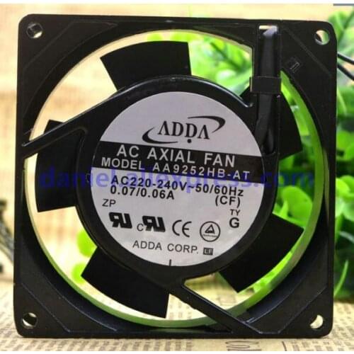 New ADDA 9225 220V 0.07A AA9252HB-AT chassis cabinet fan