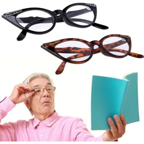 Women Cat Eye Reading Glasses Presbyopic Eyeglass Spectacles Resin Len +1.0 +1.5 +2.0 +2.5 +3.0 +3.5