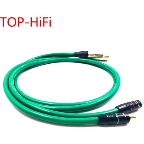 TOP-HiFi Pair Type-SNAKE- RCA to XLR Balacned Audio Cable RCA Male to XLR Male Interconnect Cable with MCINTOSH USA-Cable