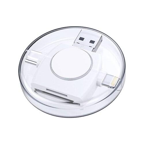 IPhone Android Type-C USB 3.0 Card Reader OTG Adapter Mulit All In 1 Card Reader 4 In 1 Connect U Flash Drive