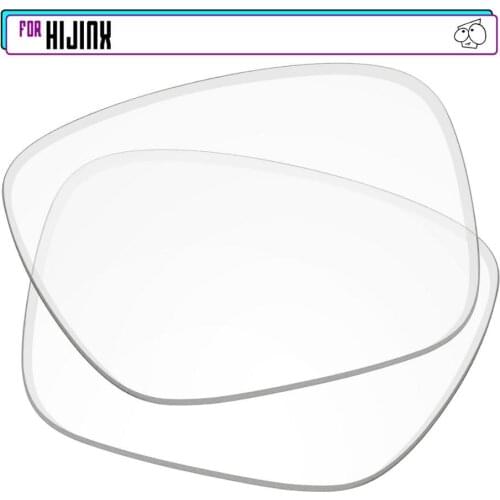 EZReplace Polarized Replacement Lenses for - Oakley Hijinx Sunglasses - HD Clear