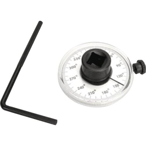 Professional 1/2 Inch Adjustable Drive Torque Angle Gauge Tool Hand Tools Wrench 875F