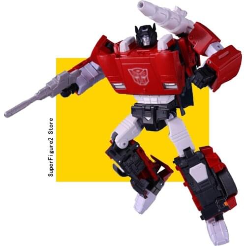 Transformation 18CM KO MP12+ Sideswipe Autobots CAR Metal Part Action Figure Deformation Robot Kids Gift Toys