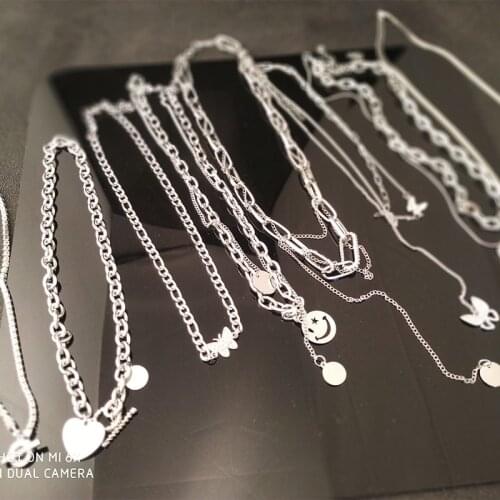 Bohemian Fashion Shell Necklaces & Pendants for Vintage Multilayer Choker Necklace Women Collier Femme Collares Jewelry