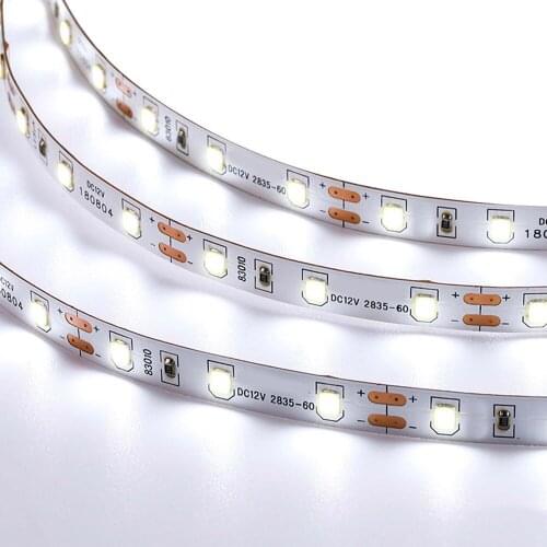 High CRI 95 LED Strip SMD2835 DC12V Kitchen Lighting Car Backlight Tape 5M 300LEDs Christmas Lamp Decor For Room ECO-Friendly