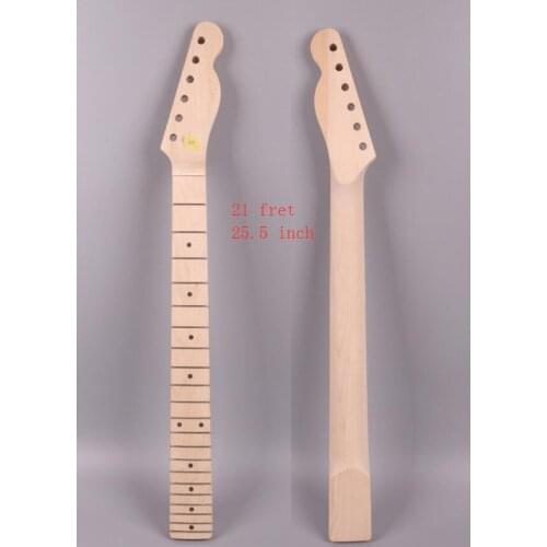 New Electric Guitar Neck Replacement 21 Fret 25.5 Inch Tele Guitar parts