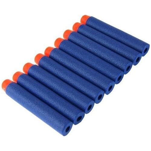 50PCs Soft Hollow Hole 7.2cm Refill Darts Toy Gun Bullets for Series Blasters toy gun Xmas Kid Children Gift