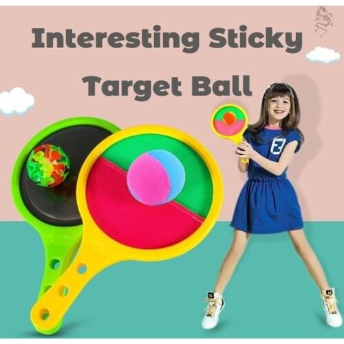 Kids Outdoor Sport Games Sticky Board Game with Sticky Ball Throwing Toys for Children Sports Toy Sensory Toys for Children